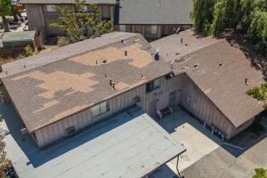 a roof in need of replacement